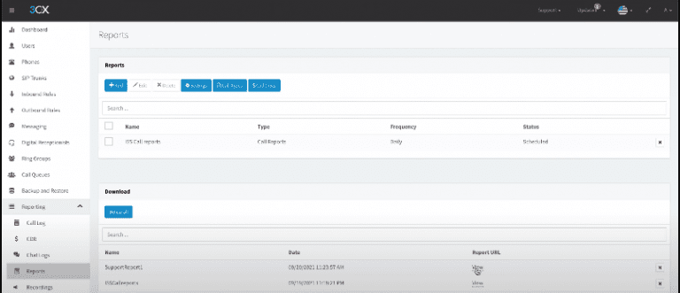 How to Create Call Reports in 3CX Management Console